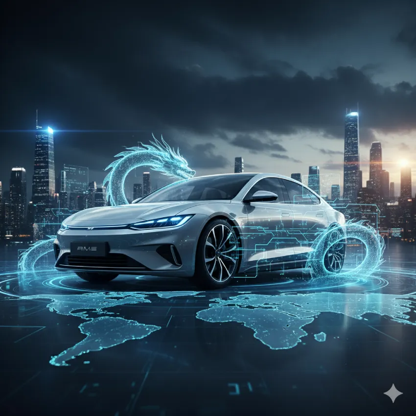 برق خودروهای چینی ظهور یک غول الکترونیکی در صنعت خودرو 7 برق خودروهای چینی