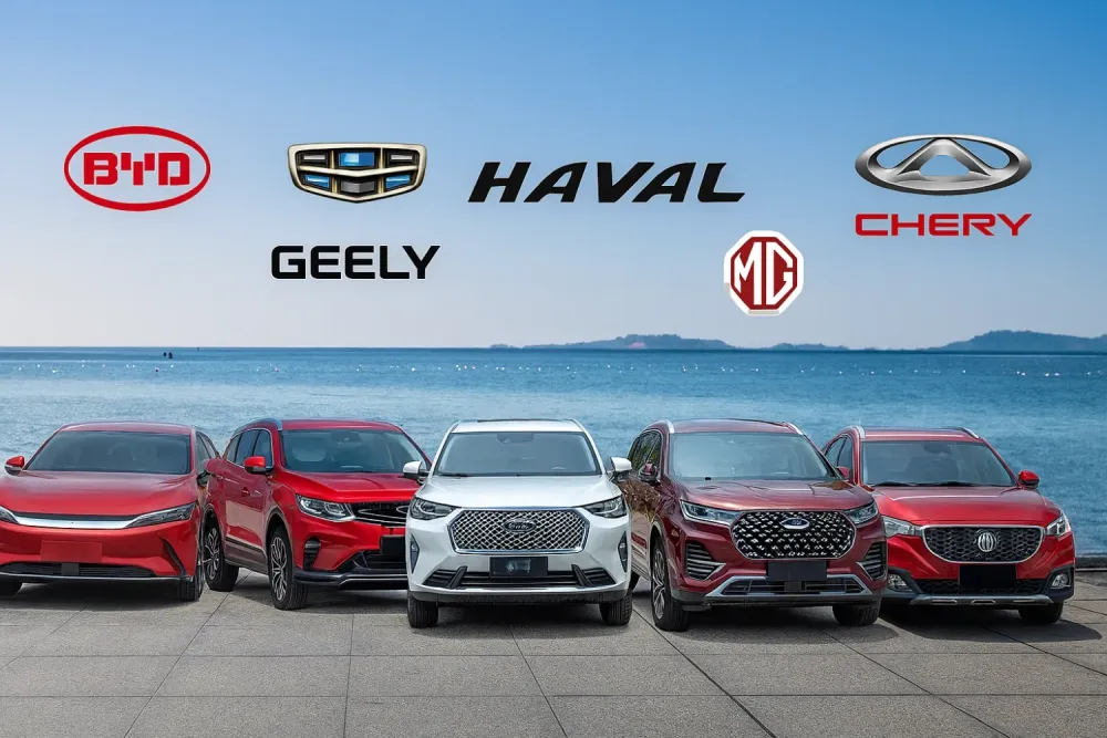 تعمیر خودروهای چینی: راهنمای جامع و کامل 2 خودروهای چینی