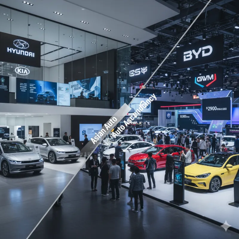 مقایسه خودروهای چینی و کرهای: از ارزش تا فناوری در بازار جهانی 3 مقایسه خودروهای چینی و کرهای