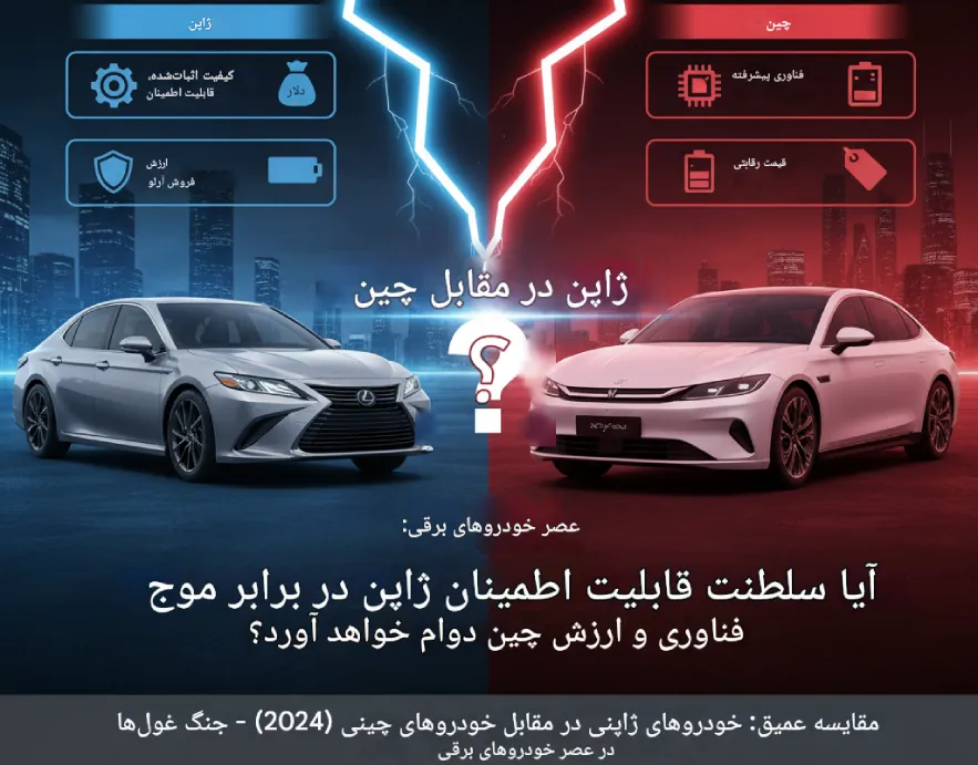 عمیق خودروهای ژاپنی در برابر چینی